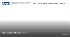 Desktop Screenshot of huenelectric.com